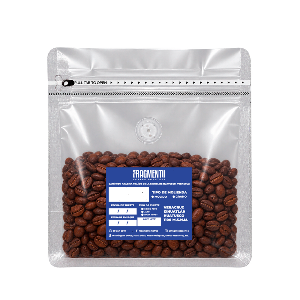 Café Descafeinado Fragmento 250 G Transparente